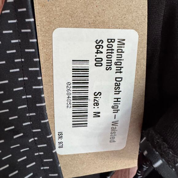 Albion Swimsuit Two Piece Midnight Dash Tankini Top & High-Waist Bottoms Black M - Picture 9 of 11